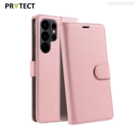 Coque rabat Galaxy S26 Ultra Rose