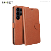 Coque rabat Galaxy S26 Ultra Marron