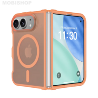 Coque de Protection MagSafe Apple iPhone Duo Orange