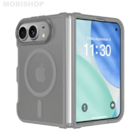 Coque de Protection MagSafe Apple iPhone Duo Gris