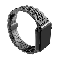 Bracelet en céramique noir pour Apple Watch 38/40mm