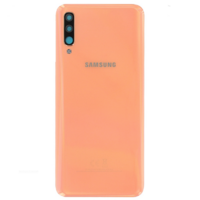 Remplacement vitre arrière Samsung Galaxy A50 A505F corail