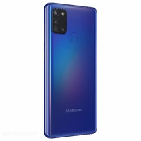 Remplacement vitre arrière Samsung Galaxy A21S A217F bleu