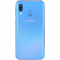Remplacement vitre arrière Samsung Galaxy A40 A405F bleu