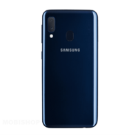 Remplacement vitre arrière Samsung Galaxy A20E A202F bleu