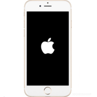 iPhone SE 3 bloqué logo Apple
