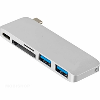 Hub USB-C (2USB 3.0 + SD/MicroSD + 1USB-C)