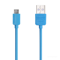 Câble Safe Speed Micro USB rc-006m bleu 1m