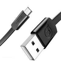 Câble Usams U2 Micro USB 1m20 noir