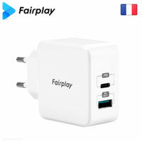 FAIRPLAY MONZA Chargeur 30W USB-A-C