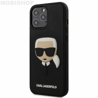 Coque Karl iPhone 12 Pro Max 3D noir