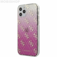 Coque Guess iPhone 12 Pro Max rose dégradée