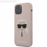 Coque Karl iPhone 12 Pro Max Karl Lagerfeld rose