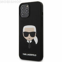 Coque Karl iPhone 12 Pro Max Karl Lagerfeld noir
