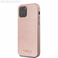 Coque Guess iPhone 12 / 12 Pro rose