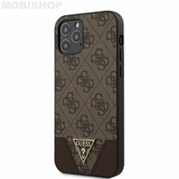 Coque Guess iPhone 12 / 12 Pro marron