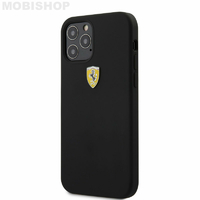 Coque Ferrari iPhone 12 / 12 Pro noir