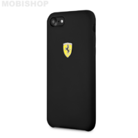 Coque Ferrari iPhone 7 8 SE 2020 noir