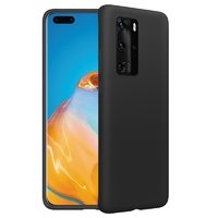 Coque silicone P40 noir