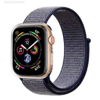 Bracelet nylon violet pour Apple Watch 42/44mm