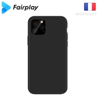 Coque silicone noir FAIRPLAY PAVONE iPhone 14