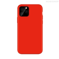 Coque silicone rouge FAIRPLAY PAVONE iPhone 14