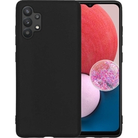 Coque silicone Galaxy A13 4G noir