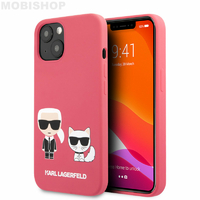 Coque Karl Lagerfeld iPhone 13 rose