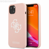 Coque Guess iPhone 13 rose