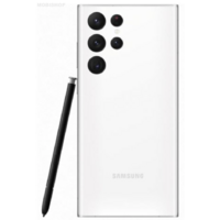 Remplacement vitre arrière Samsung Galaxy S22 Ultra blanche