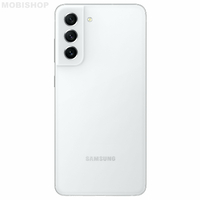 Remplacement vitre arrière Samsung Galaxy S21 FE blanche