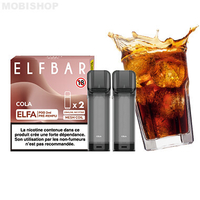 Pack de 2 Pods ELFA 2ml 20mg ElfBar - Cola