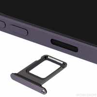 Tiroir sim iPhone 14 Pro violet