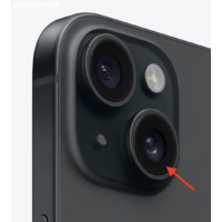 Remplacement Lentille Caméra Arrière iPhone 15 Plus