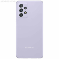 Remplacement vitre arrière Samsung Galaxy A52S A528B violette