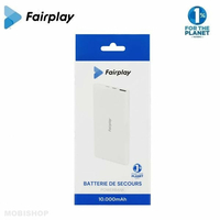 FAIRPLAY PowerBank 20.000mAh (Blanc)