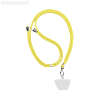 Tour de Cou Universel pour Smartphone Jaune