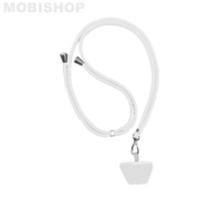 Tour de Cou Universel pour Smartphone Blanc