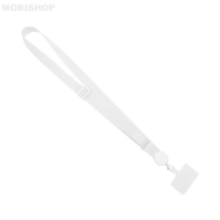 Tour de Cou Universel pour Smartphone Bandoulière Blanc