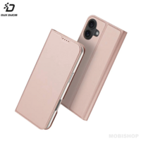 Housse de Protection Skin Pro Dux Ducis Apple iPhone 16 Rose