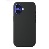 Coque silicone noir FAIRPLAY PAVONE iPhone 16 Plus