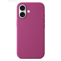 Coque silicone fuchsia FAIRPLAY PAVONE iPhone 16 Plus
