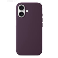 Coque silicone prune FAIRPLAY PAVONE iPhone 16 Plus