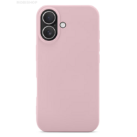 Coque silicone rose FAIRPLAY PAVONE iPhone 16 Plus