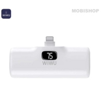 Batterie Externe Power Bank Wiwu Wi-P017-L Lightning 5000mAh Blanc