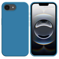 Coque silicone bleu ciel FAIRPLAY PAVONE iPhone 16e