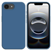 Coque silicone bleu marine FAIRPLAY PAVONE iPhone 16e
