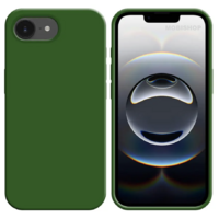 Coque silicone vert foncé FAIRPLAY PAVONE iPhone 16e