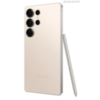 Remplacement vitre arrière Samsung Galaxy S25 Ultra or rose titane