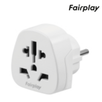 FAIRPLAY Adaptateur Voyage (Monde vers France)